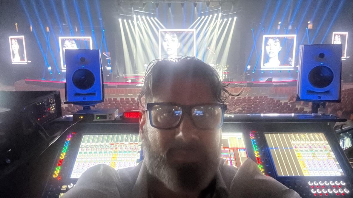Paul Falcone at the DiGiCo Quantum