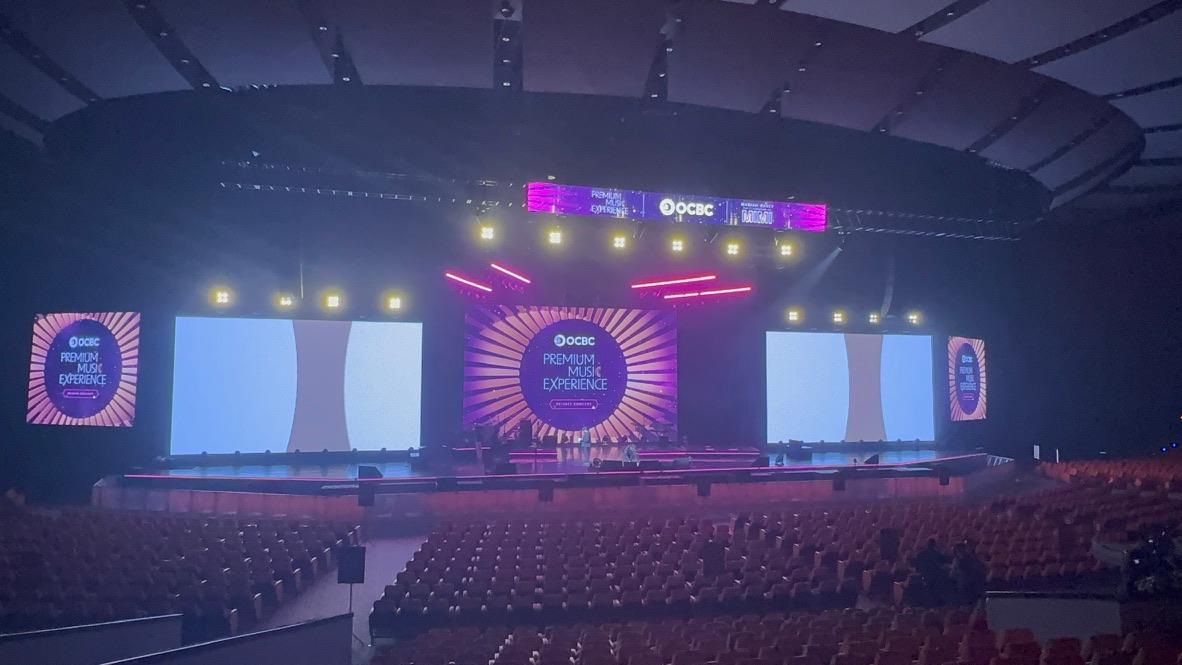 Stage production — OCBC Premium Music Experience